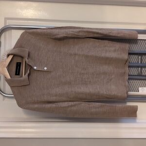 Long sleeve polo shirt